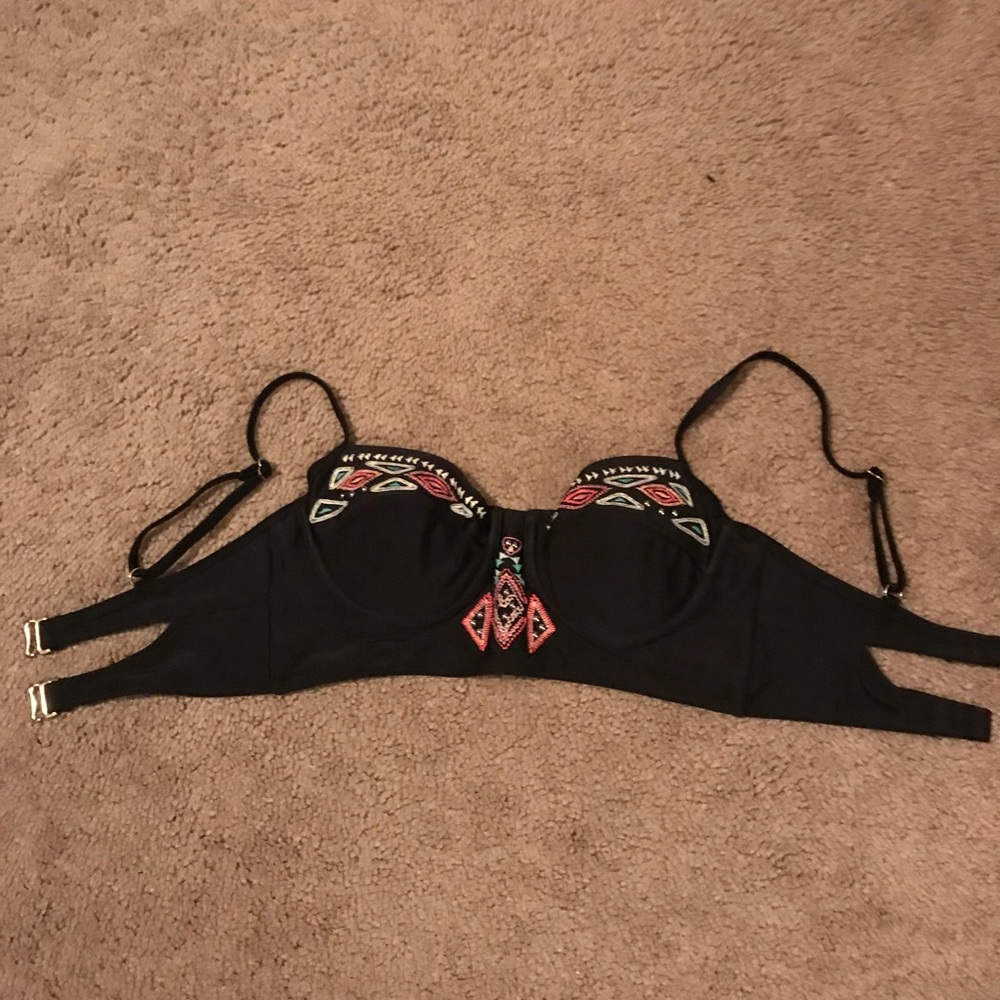 Padded swim suit top